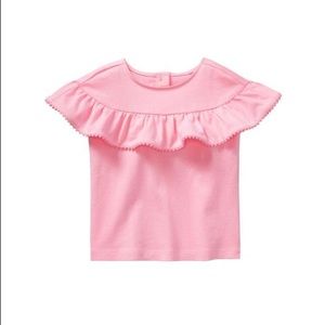 NWT - In Bag - Janie and Jack Pom Pom Collar Shirt